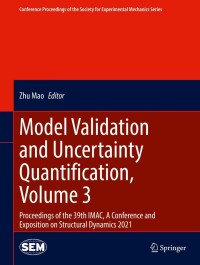 Omslagafbeelding: Model Validation and Uncertainty Quantification, Volume 3 9783030773472