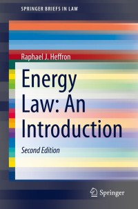 Cover image: Energy Law: An Introduction 2nd edition 9783030775209