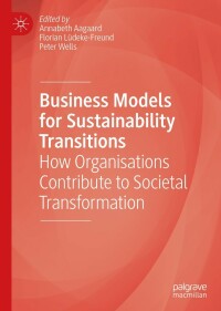 Cover image: Business Models for Sustainability Transitions 9783030775797