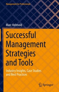 Cover image: Successful Management Strategies and Tools 9783030776602