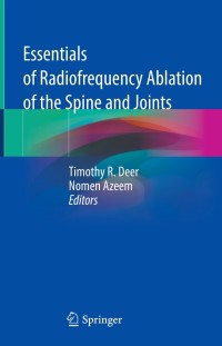 Cover image: Essentials of Radiofrequency Ablation of the Spine and Joints 9783030780319