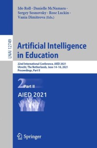 Titelbild: Artificial Intelligence in Education 9783030782696