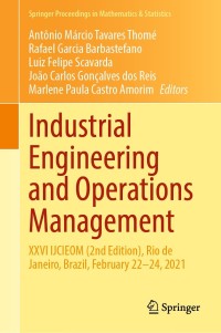 Cover image: Industrial Engineering and Operations Management 9783030785697