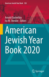 Cover image: American Jewish Year Book 2020 9783030787059