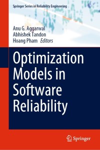 Cover image: Optimization Models in Software Reliability 9783030789183