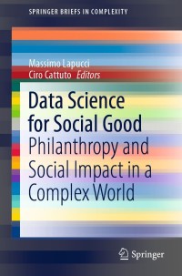 Cover image: Data Science for Social Good 9783030789848