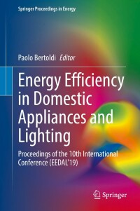Cover image: Energy Efficiency in Domestic Appliances and Lighting 9783030791230
