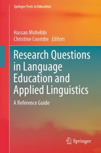 Cover image: Research Questions in Language Education and Applied Linguistics 9783030791421