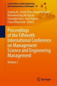 Cover image: Proceedings of the Fifteenth International Conference on Management Science and Engineering Management 9783030792053