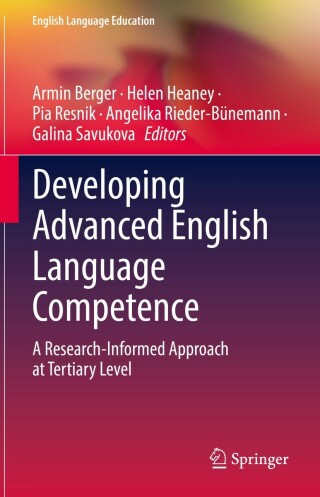 Cover image: Developing Advanced English Language Competence 9783030792404