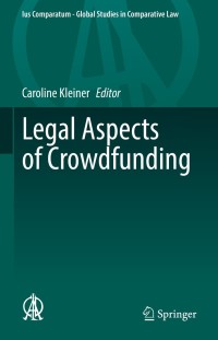 表紙画像: Legal Aspects of Crowdfunding 9783030792633