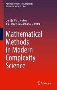 Imagen de portada: Mathematical Methods in Modern Complexity Science 9783030794118