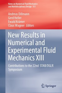 表紙画像: New Results in Numerical and Experimental Fluid Mechanics XIII 9783030795603