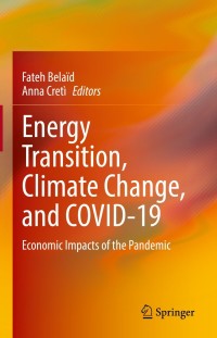 Cover image: Energy Transition, Climate Change, and COVID-19 9783030797126