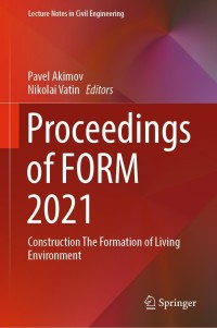 Cover image: Proceedings of FORM 2021 9783030799823