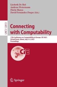 Cover image: Connecting with Computability 9783030800482