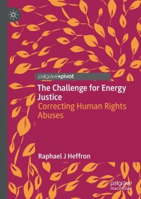 صورة الغلاف: The Challenge for Energy Justice 9783030800963