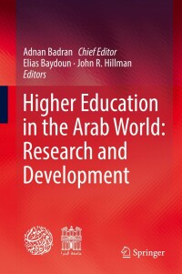 Cover image: Higher Education in the Arab World: Research and Development 9783030801212
