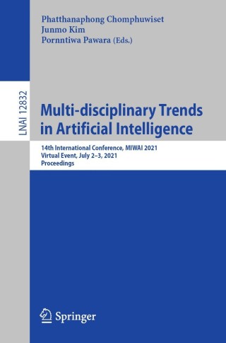 Imagen de portada: Multi-disciplinary Trends in Artificial Intelligence 9783030802523