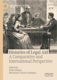 Cover image: Histories of Legal Aid 9783030802707