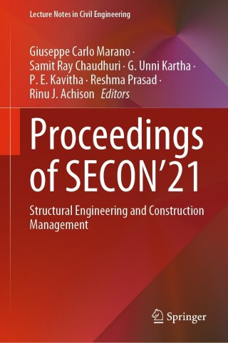 Cover image: Proceedings of SECON’21 9783030803117