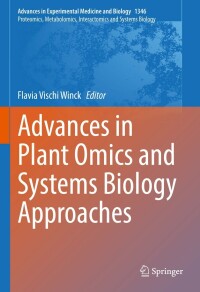 Cover image: Advances in Plant Omics and Systems Biology Approaches 9783030803513