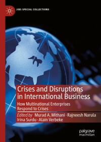 صورة الغلاف: Crises and Disruptions in International Business 9783030803827
