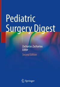 Cover image: Pediatric Surgery Digest 2nd edition 9783030804107