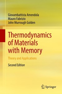 Cover image: Thermodynamics of Materials with Memory 2nd edition 9783030805333