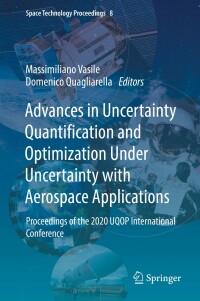 Imagen de portada: Advances in Uncertainty Quantification and Optimization Under Uncertainty with Aerospace Applications 9783030805418
