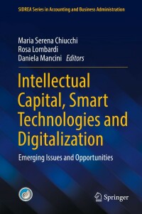 Cover image: Intellectual Capital, Smart Technologies and Digitalization 9783030807368