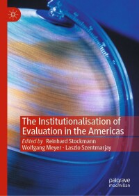 Cover image: The Institutionalisation of Evaluation in the Americas 9783030811389