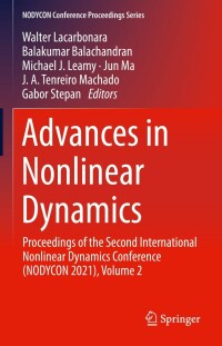 Omslagafbeelding: Advances in Nonlinear Dynamics 9783030811655