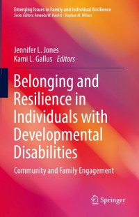 Cover image: Belonging and Resilience in Individuals with Developmental Disabilities 9783030812768