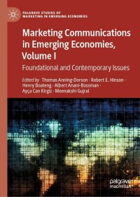 Cover image: Marketing Communications in Emerging Economies, Volume I 9783030813284