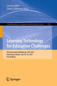 Cover image: Learning Technology for Education Challenges 9783030813499