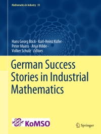 Cover image: German Success Stories in Industrial Mathematics 9783030814540