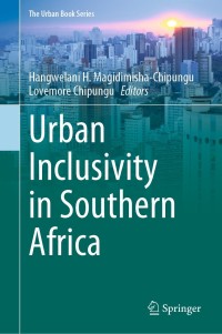Cover image: Urban Inclusivity in Southern Africa 9783030815103