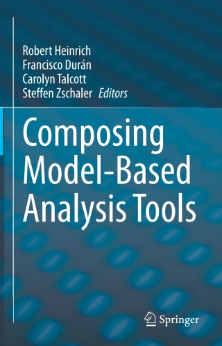 Cover image: Composing Model-Based Analysis Tools 9783030819149