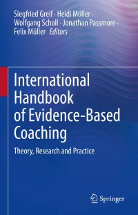 Cover image: International Handbook of Evidence-Based Coaching 9783030819378