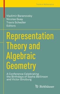Cover image: Representation Theory and Algebraic Geometry 9783030820060
