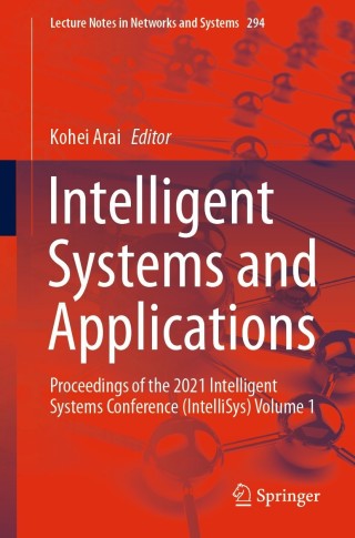Cover image: Intelligent Systems and Applications 9783030821920