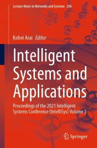 Titelbild: Intelligent Systems and Applications 9783030821982