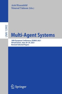 Cover image: Multi-Agent Systems 9783030822538