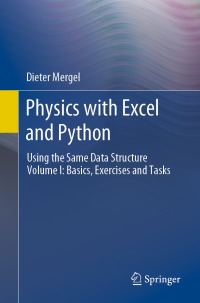 Cover image: Physics with Excel and Python 9783030823245