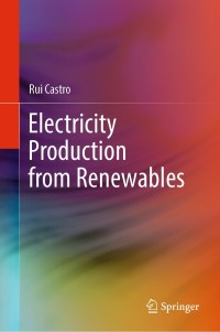 Cover image: Electricity Production from Renewables 9783030824150
