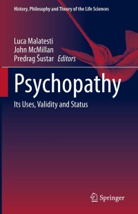 Cover image: Psychopathy 9783030824532