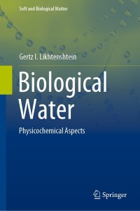 Cover image: Biological Water 9783030825027