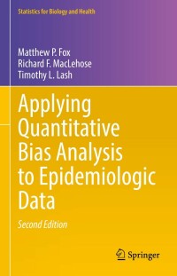 Titelbild: Applying Quantitative Bias Analysis to Epidemiologic Data 2nd edition 9783030826727
