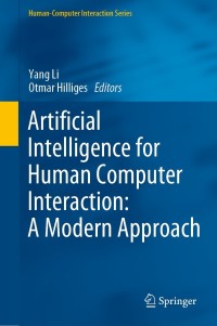 Imagen de portada: Artificial Intelligence for Human Computer Interaction: A Modern Approach 9783030826802